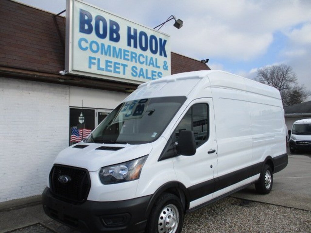 Used 2023 Ford Transit Cargo Van T-250 148 EL Hi Rf 9070 Gvwr AWD Van High Roof Ext. Van