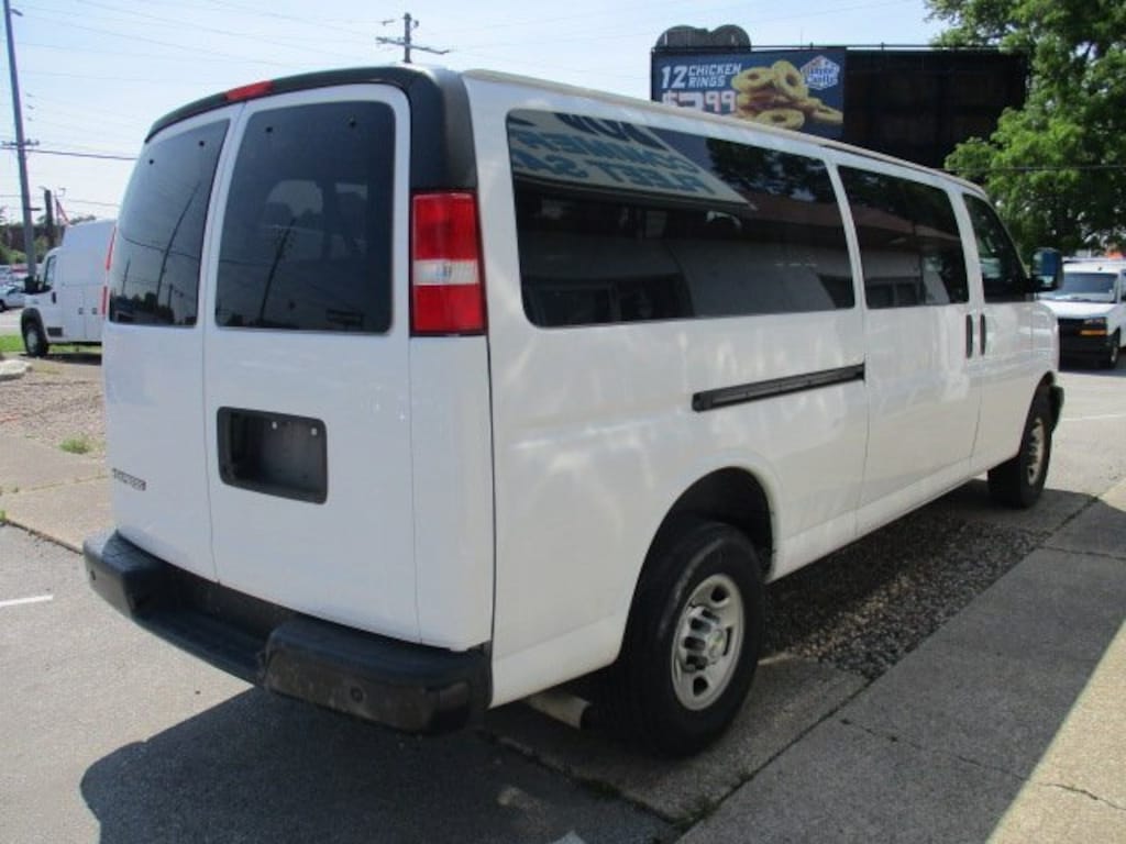 Used 2022 Chevrolet Express Passenger 3500 1LS Van Extended Passenger Van