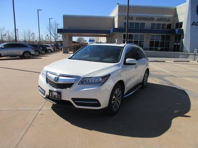 Certified 2014 Acura MDX Technology & Entertainment Package with VIN 5FRYD4H61EB043924 for sale in Houston, TX