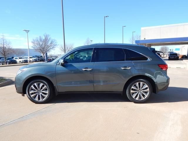 Certified 2015 Acura MDX Technology Package with VIN 5FRYD4H42FB026548 for sale in Houston, TX