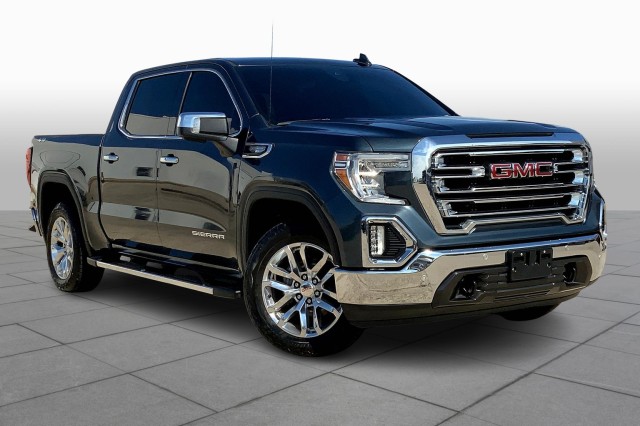 Certified 2020 GMC Sierra 1500 SLT with VIN 3GTU9DED6LG313080 for sale in Houston, TX