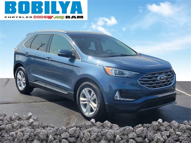 Used 2019 Ford Edge SEL with VIN 2FMPK4J95KBB21102 for sale in Coldwater, MI