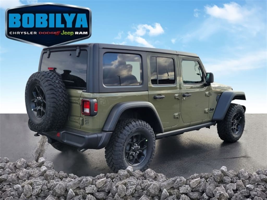 New 2026 Jeep Wrangler 4-DOOR WILLYS Sport Utility