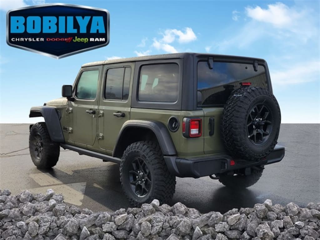 New 2026 Jeep Wrangler 4-DOOR WILLYS Sport Utility