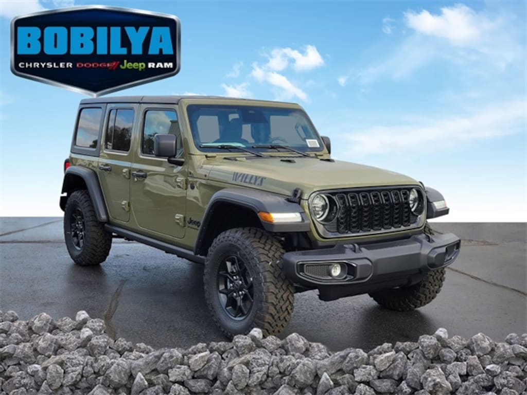 New 2026 Jeep Wrangler 4-DOOR WILLYS Sport Utility