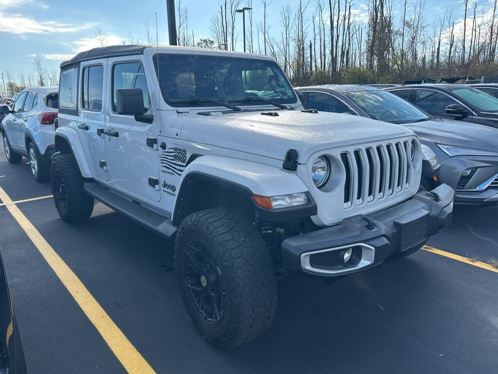 Certified 2022 Jeep Wrangler Unlimited Sahara SUV