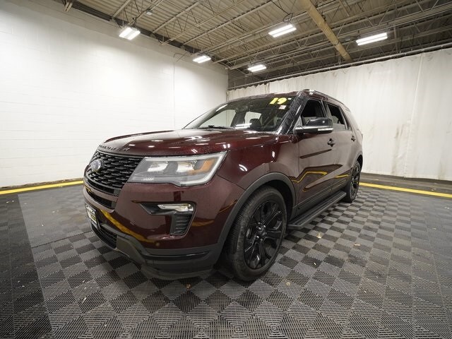 Used 2019 Ford Explorer Sport with VIN 1FM5K8GT4KGB37592 for sale in Henrietta, NY