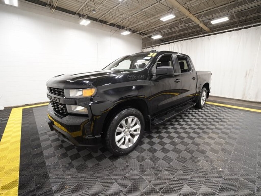 Used 2021 Chevrolet Silverado 1500 Custom Truck