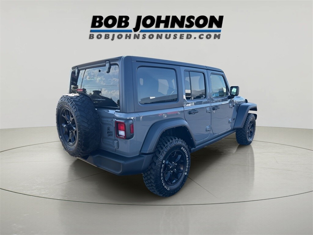 Certified 2021 Jeep Wrangler Unlimited Willys SUV