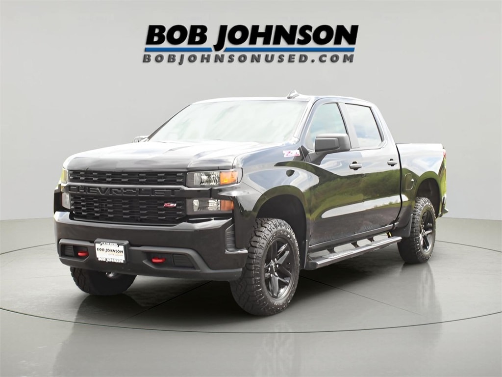 Certified 2021 Chevrolet Silverado 1500 Custom Trail Boss Truck