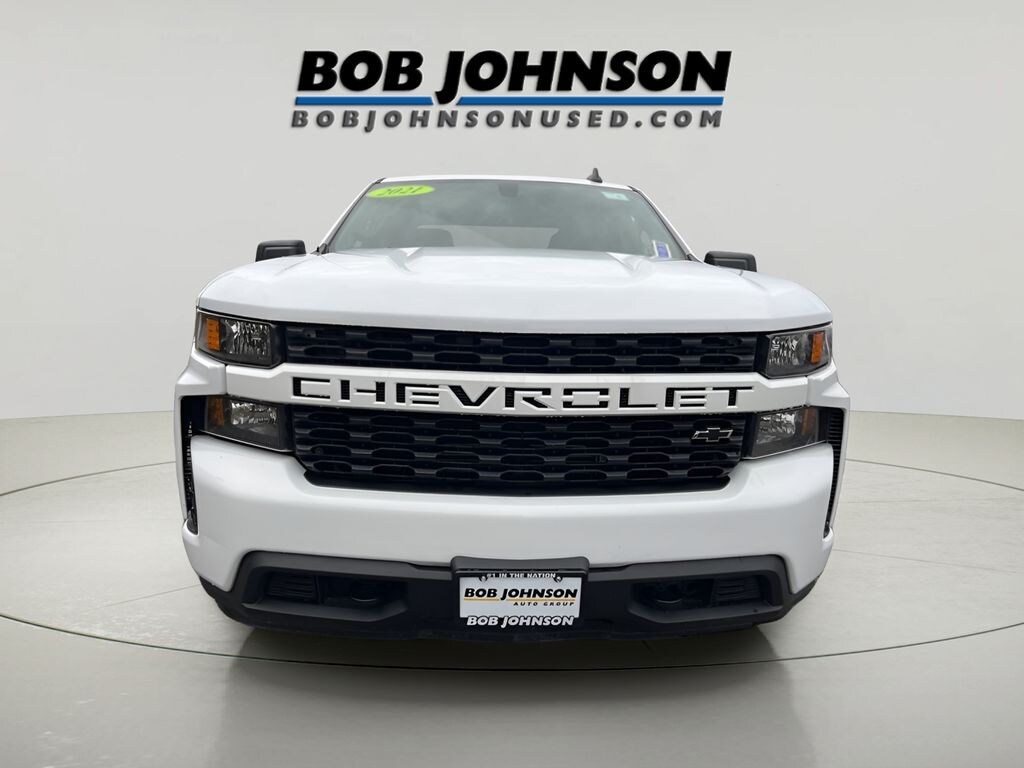 Used 2021 Chevrolet Silverado 1500 Custom Truck Double Cab