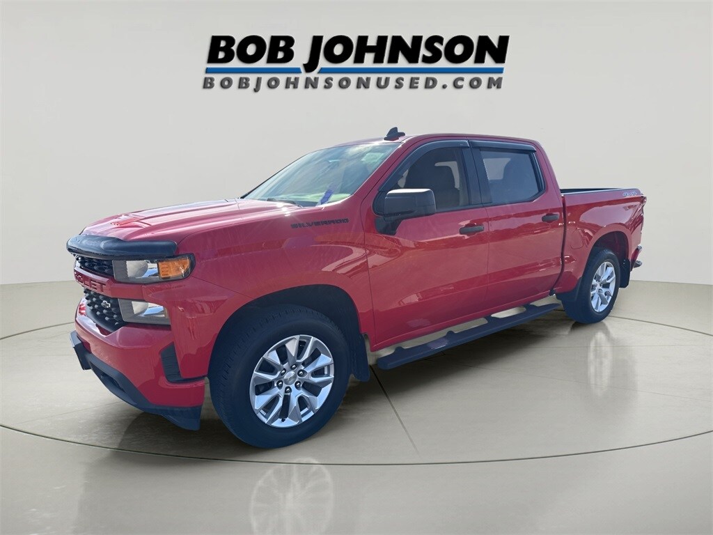 Used 2021 Chevrolet Silverado 1500 Custom Truck Crew Cab