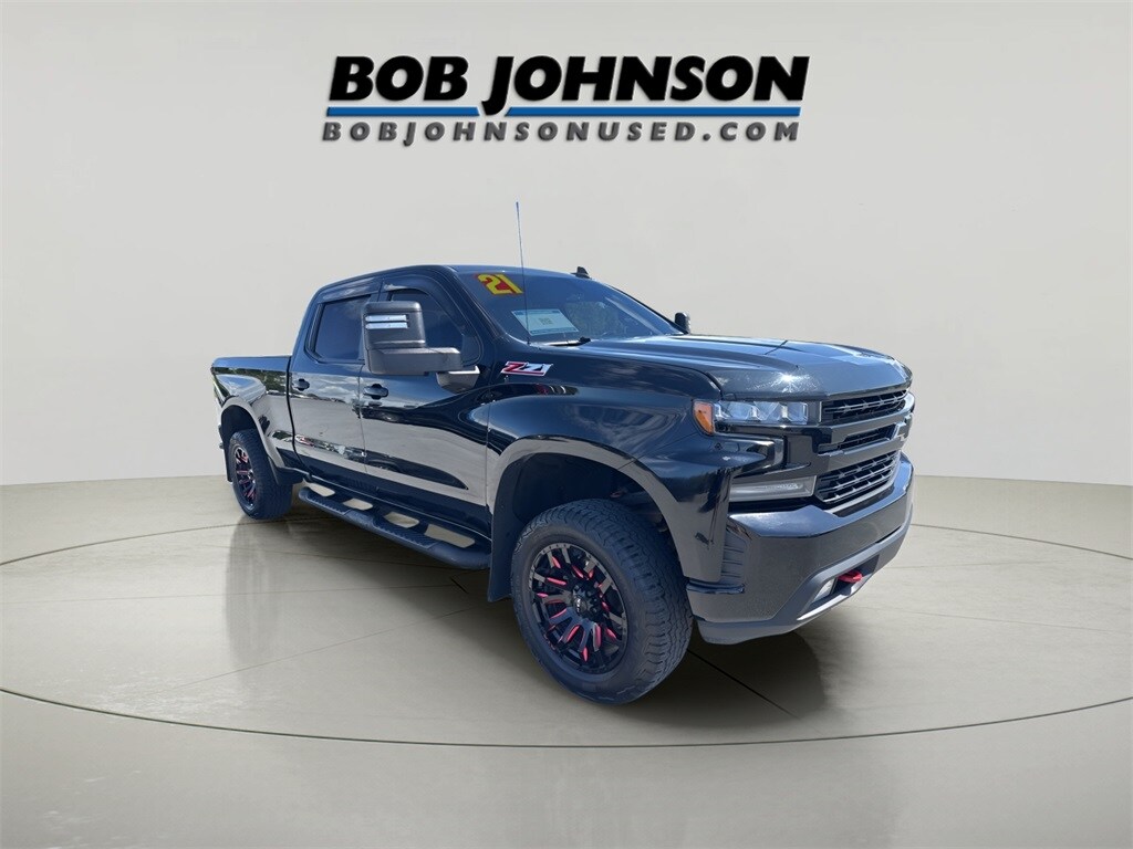 Used 2021 Chevrolet Silverado 1500 LT Trail Boss Truck Crew Cab
