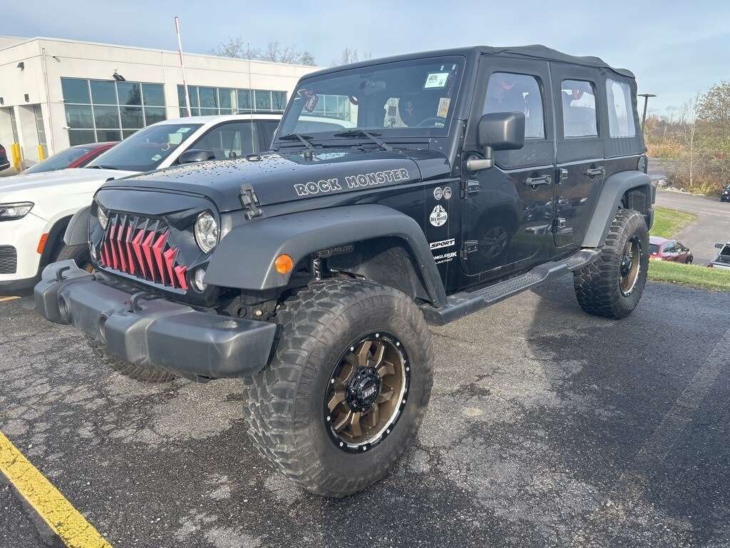 Used 2018 Jeep Wrangler JK Unlimited Sport 4x4 SUV