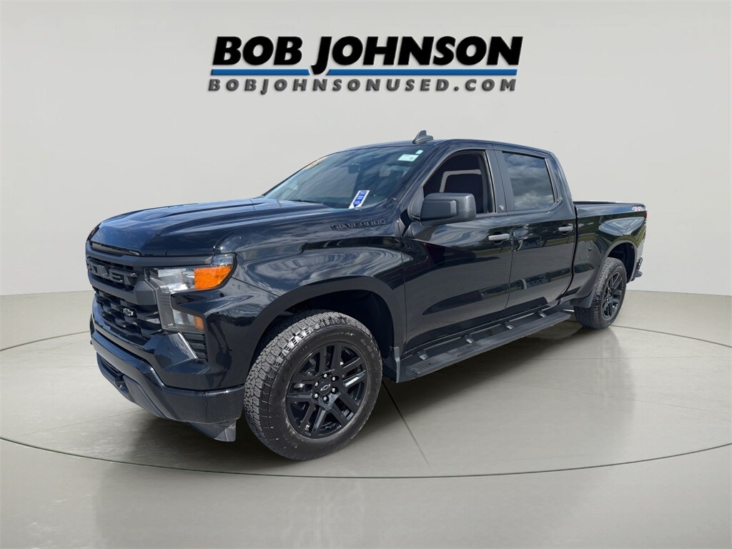 Used 2023 Chevrolet Silverado 1500 Custom Truck Crew Cab
