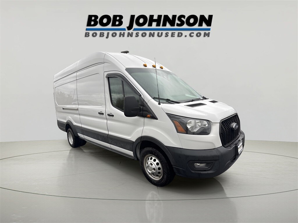 Used 2023 Ford Transit-350 Cargo Base w/10,360 lb. GVWR Van High Roof HD Ext. Van