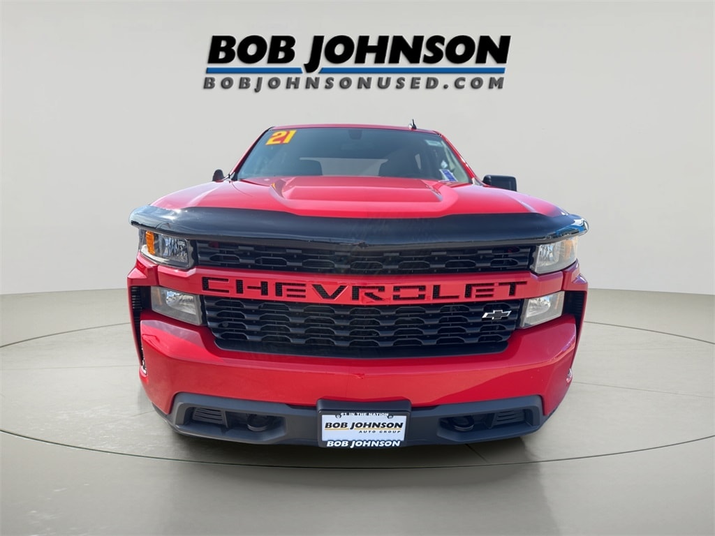 Used 2021 Chevrolet Silverado 1500 Custom Truck Crew Cab
