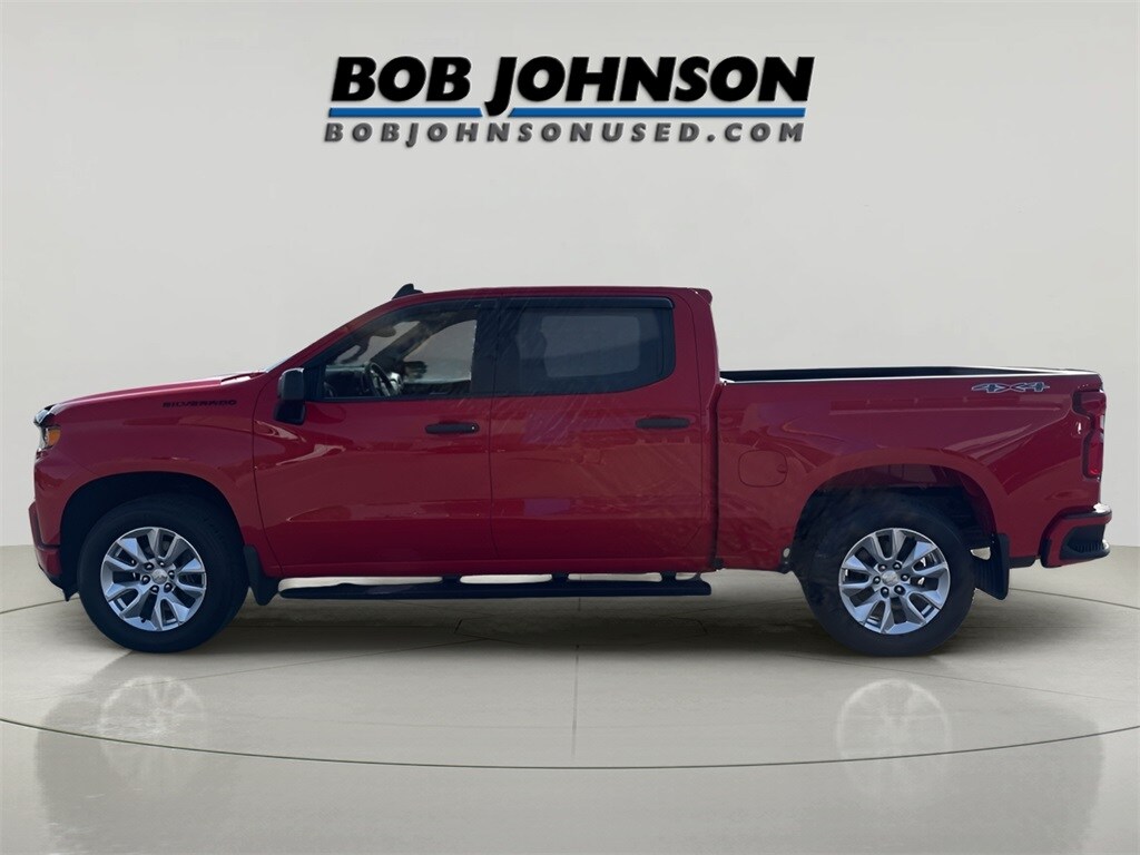 Used 2021 Chevrolet Silverado 1500 Custom Truck Crew Cab