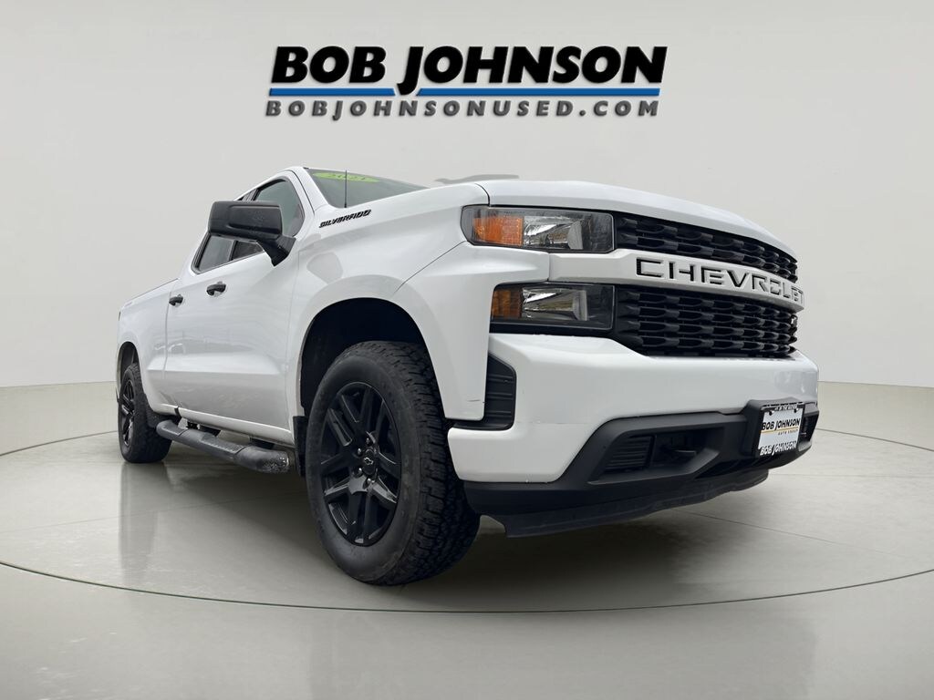 Used 2021 Chevrolet Silverado 1500 Custom Truck Double Cab