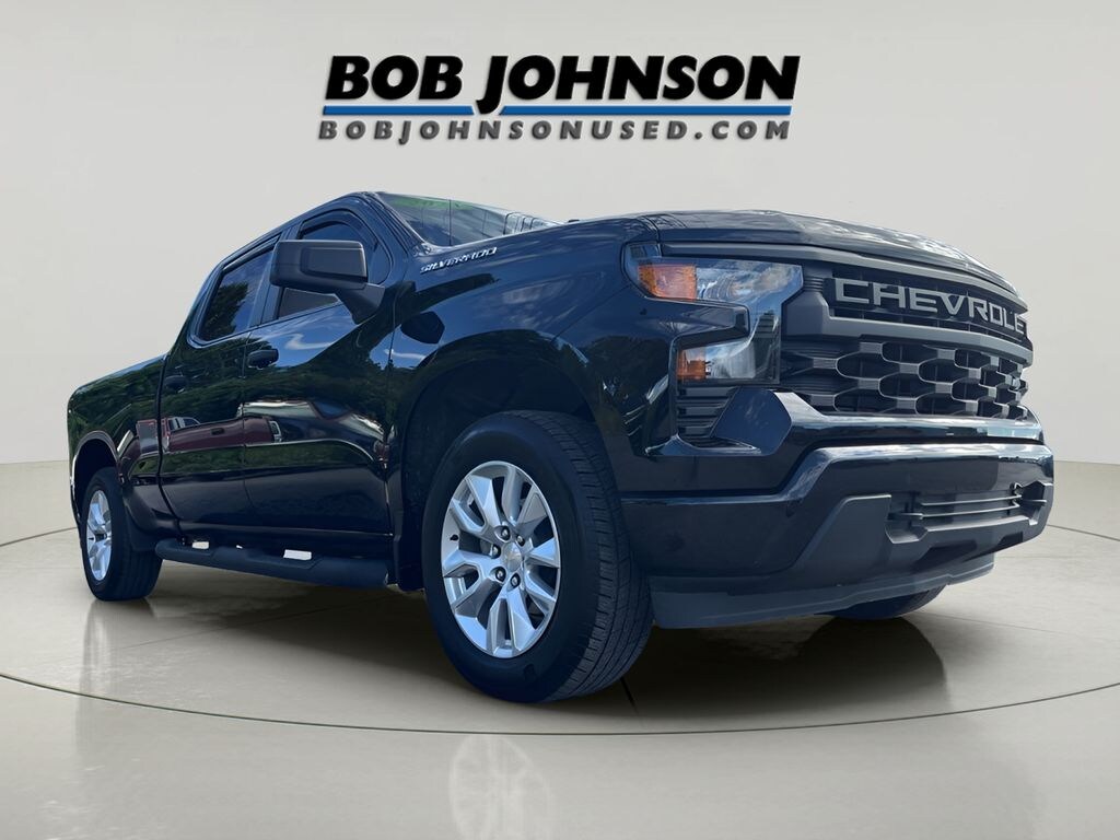 Used 2023 Chevrolet Silverado 1500 Custom Truck Crew Cab