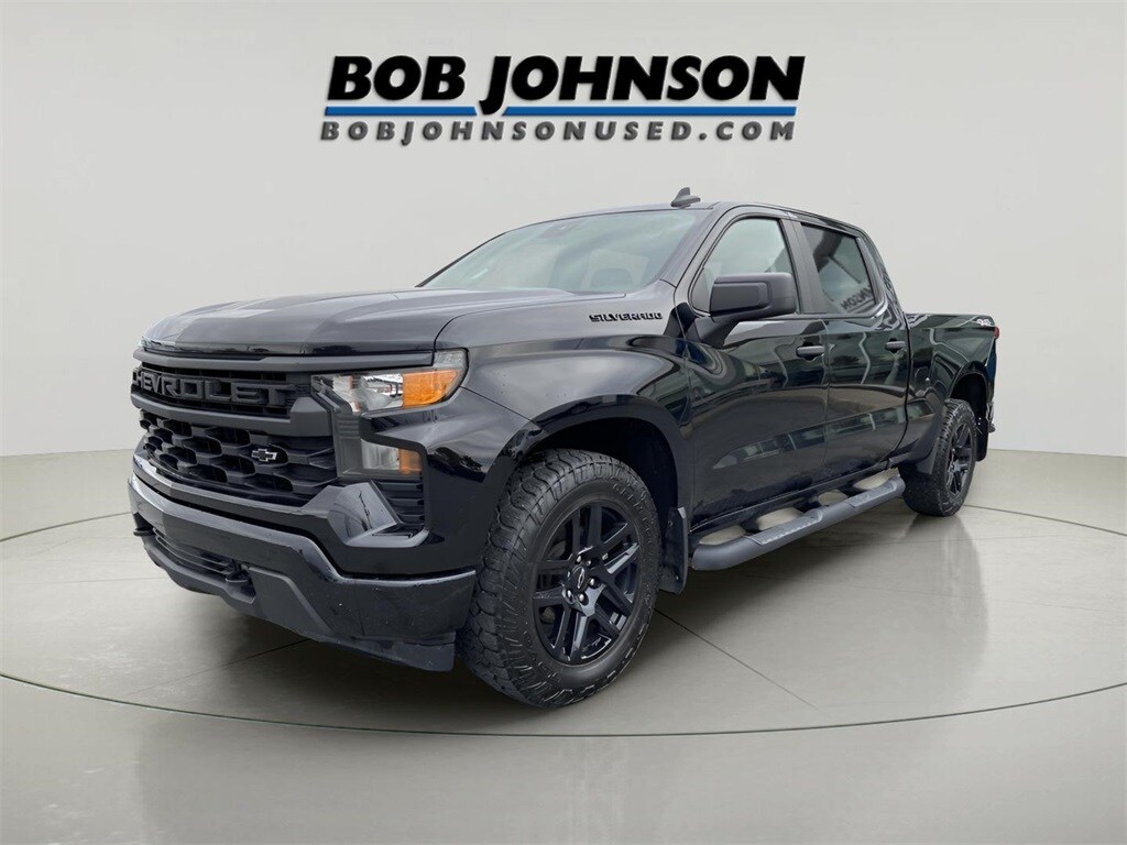 Used 2023 Chevrolet Silverado 1500 Custom Truck Crew Cab