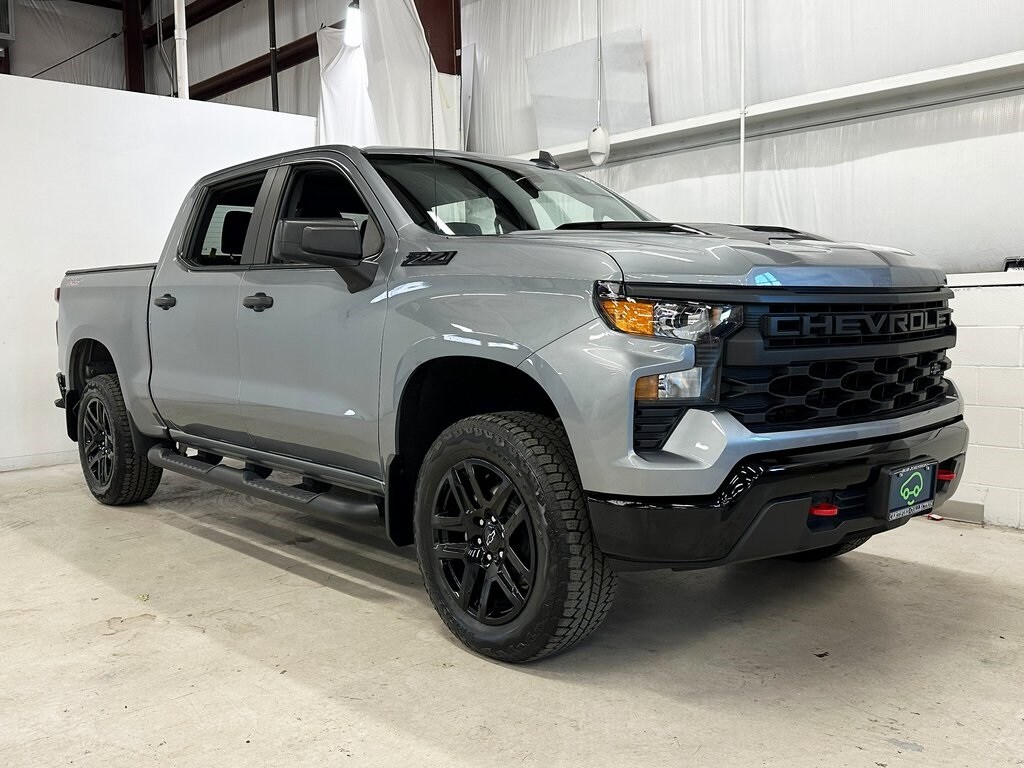 Used 2023 Chevrolet Silverado 1500 Custom Trail Boss Truck Crew Cab