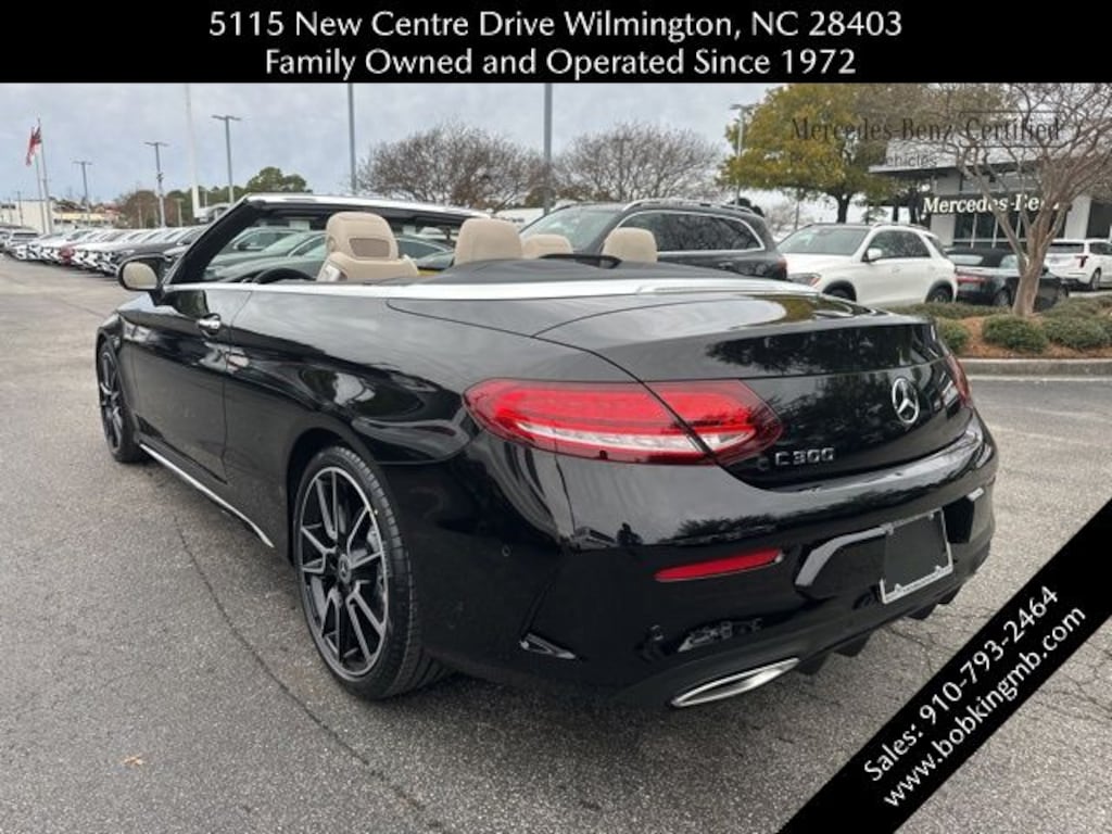 Certified 2023 Mercedes-Benz C-Class C300 Convertible