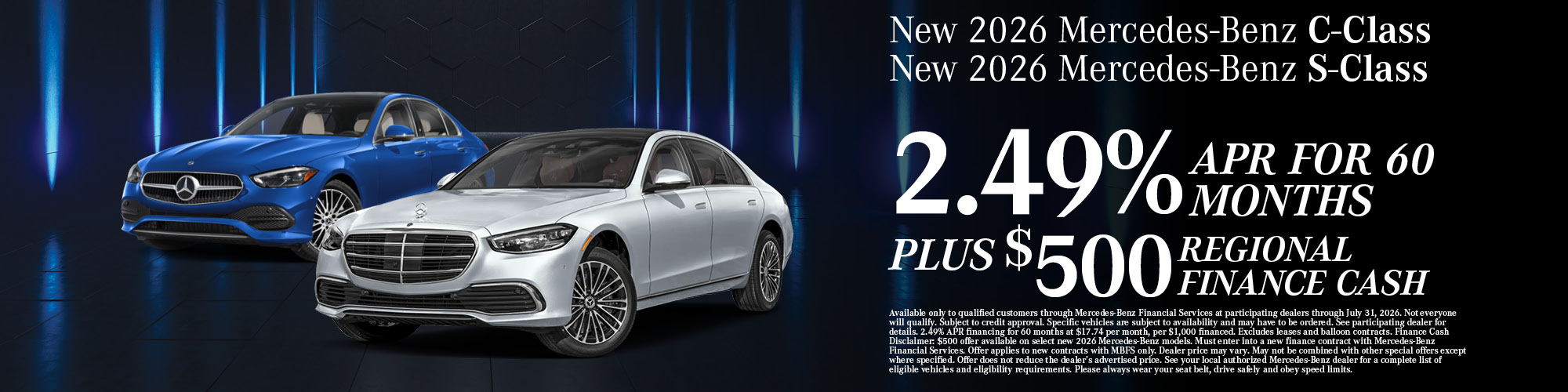 Mercedez-Benz S Class & C Class | Bob King