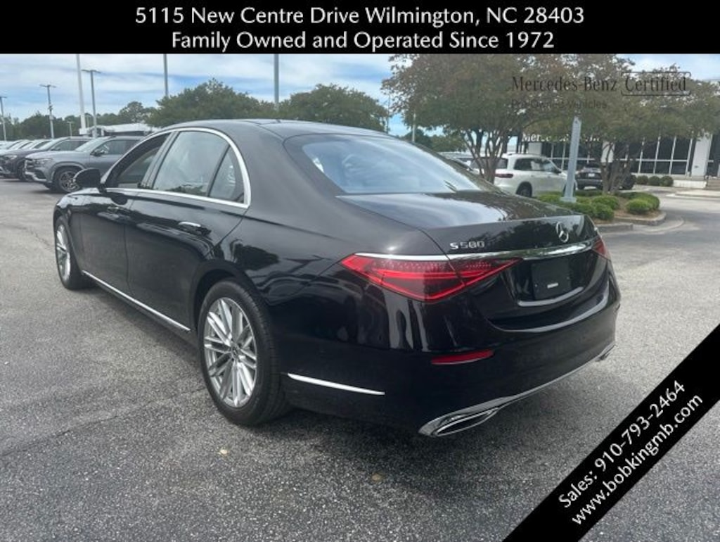 Certified 2022 Mercedes-Benz S-Class S 580 4MATIC Sedan