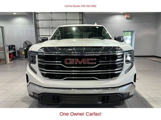 Certified 2025 GMC Sierra 1500 SLT with VIN 1GTPHDED8SZ124283 for sale in Wilmington, NC