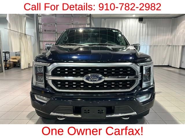 Used 2021 Ford F-150 Platinum with VIN 1FTFW1ED0MFB75281 for sale in Wilmington, NC