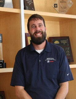 Staff member Andrew Wilcoxon from b4435264b8f2