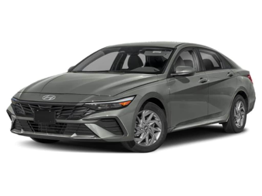 New 2026 Hyundai Elantra HEV Blue Sedan