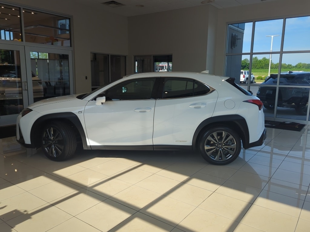 Used 2020 Lexus UX Hybrid 250h F SPORT with VIN JTHR9JBH4L2020183 for sale in Peoria, IL