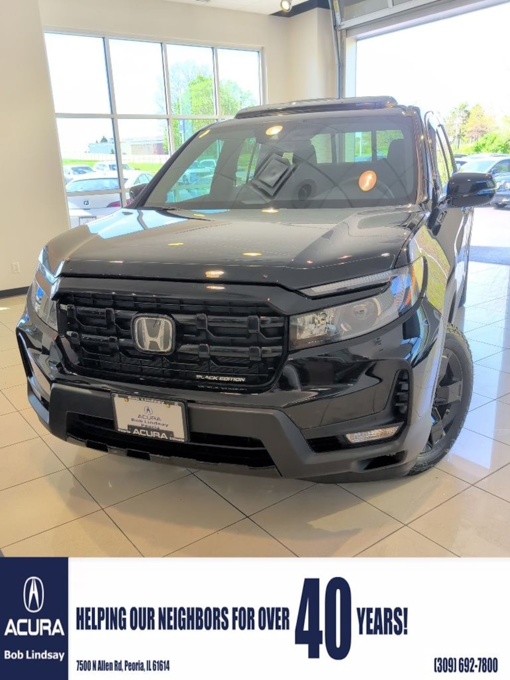 Used 2025 Honda Ridgeline Black Edition Truck Crew Cab