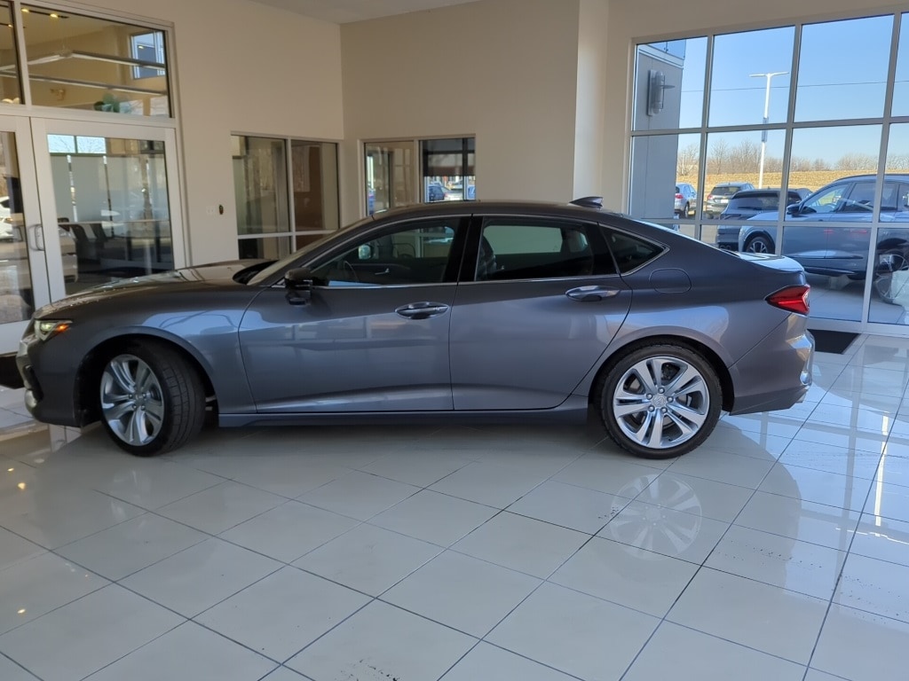 Certified 2021 Acura TLX Technology Package with VIN 19UUB5F44MA001656 for sale in Peoria, IL
