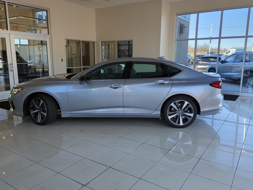 Certified 2025 Acura TLX Technology Package with VIN 19UUB5F44SA000715 for sale in Peoria, IL