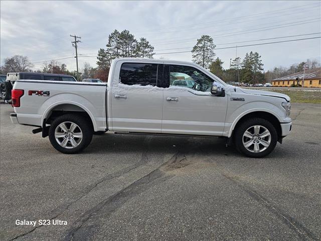 Used 2019 Ford F-150 Platinum with VIN 1FTEW1E42KFC56453 for sale in Bemidji, Minnesota