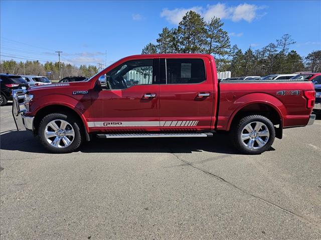 Used 2020 Ford F-150 Lariat with VIN 1FTEW1E47LKD55598 for sale in Bemidji, Minnesota