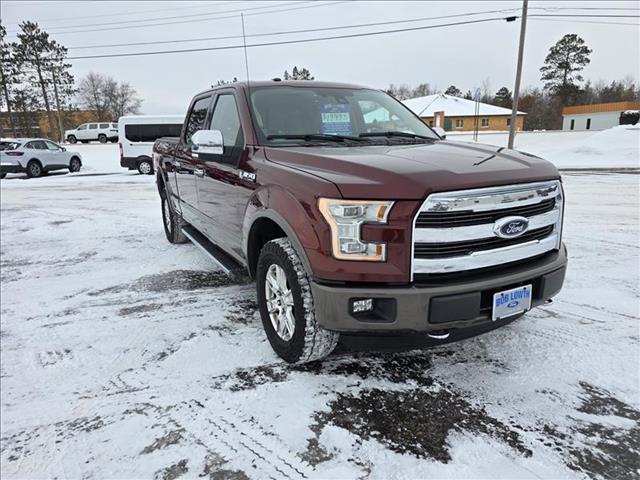 Used 2016 Ford F-150 Lariat with VIN 1FTFW1EF4GFA46904 for sale in Bemidji, Minnesota