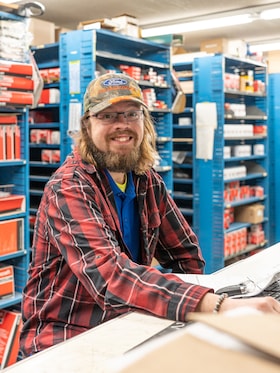 Staff member Jake Running from ID_21a57a31e079