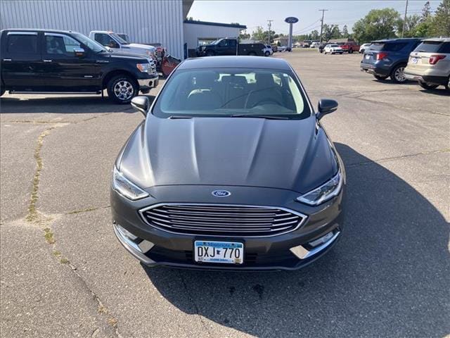 Used 2017 Ford Fusion SE with VIN 3FA6P0HDXHR115381 for sale in Bemidji, Minnesota