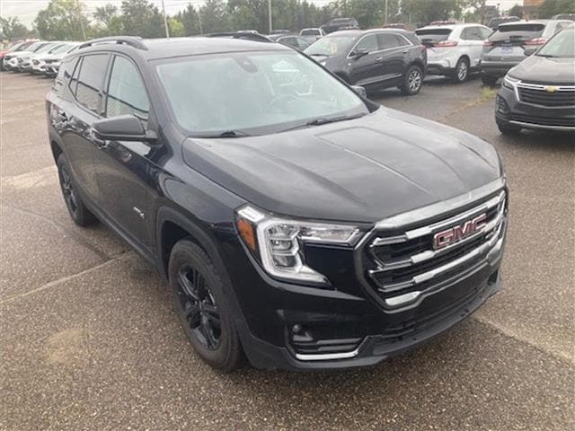 Used 2022 GMC Terrain AT4 with VIN 3GKALYEV9NL157202 for sale in Bemidji, Minnesota