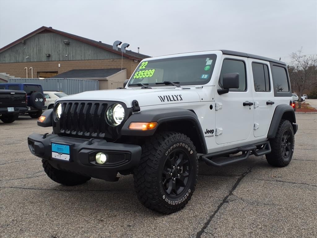 Used 2022 Jeep Wrangler Unlimited Willys SUV