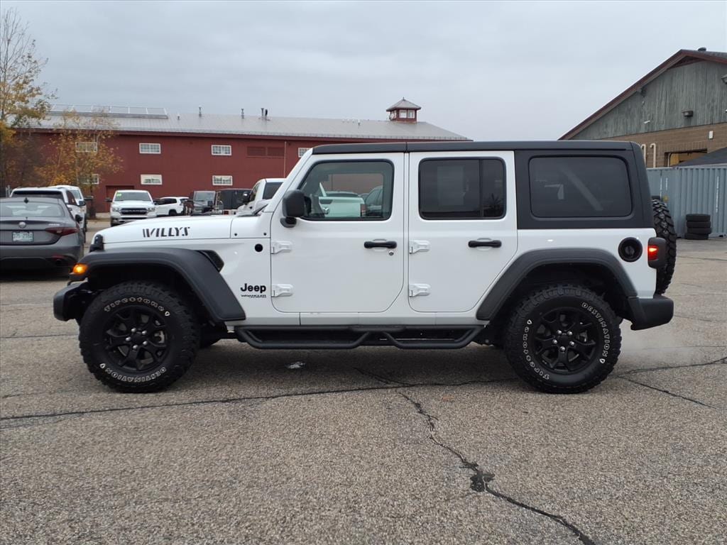 Used 2022 Jeep Wrangler Unlimited Willys SUV