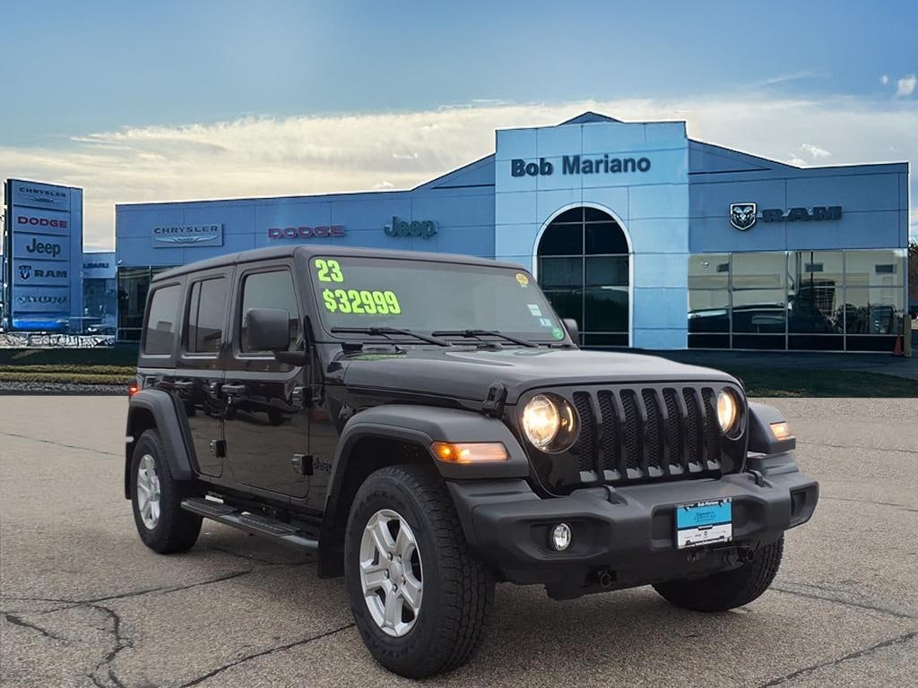 Used 2023 Jeep Wrangler Sport S SUV