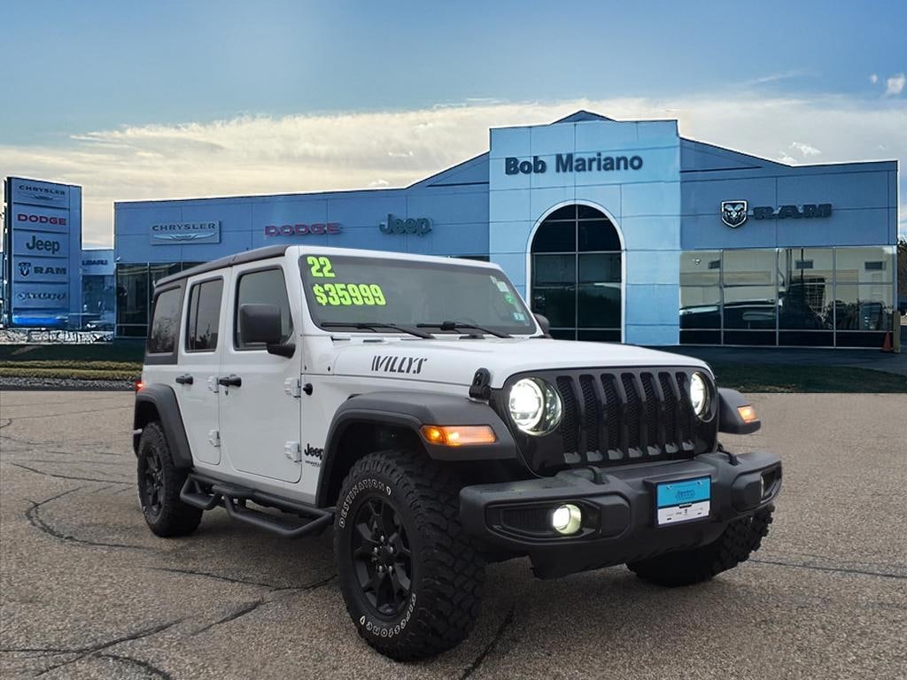 Used 2022 Jeep Wrangler Unlimited Willys SUV