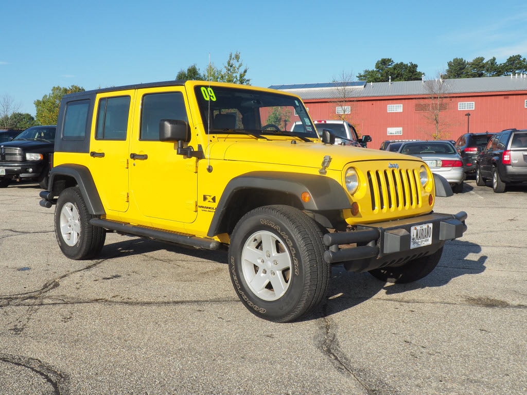 2009 Jeep Wrangler Unlimited X For Sale Near Manchester, NH 1J4GA39179L706882