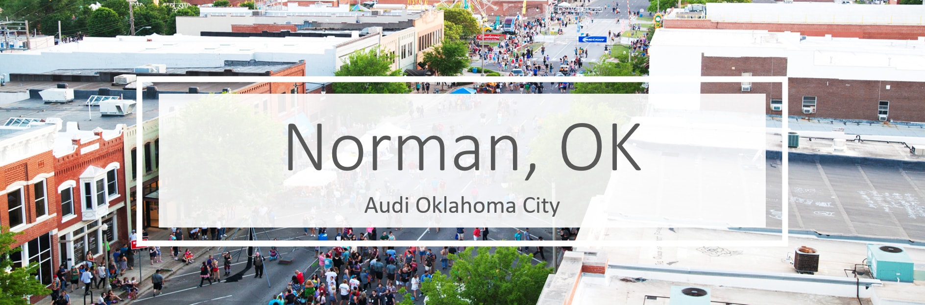 New Audi & Used Cars in Norman, OK | Audi Oklahoma City