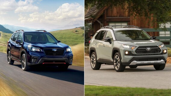 Subaru Forester Vs Toyota Rav4 Bob Moore Subaru Okc